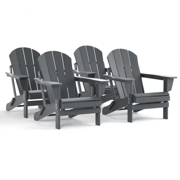 Torva-Adirondack-Chair-Set-Grey-(4-Pack)