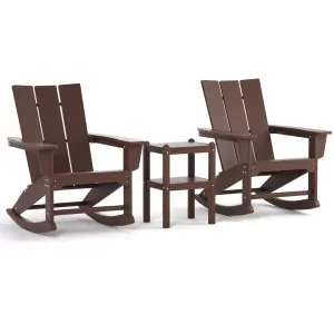 Torva-Rocking-Adirondack-Chair-3-Piece-Set-Brown
