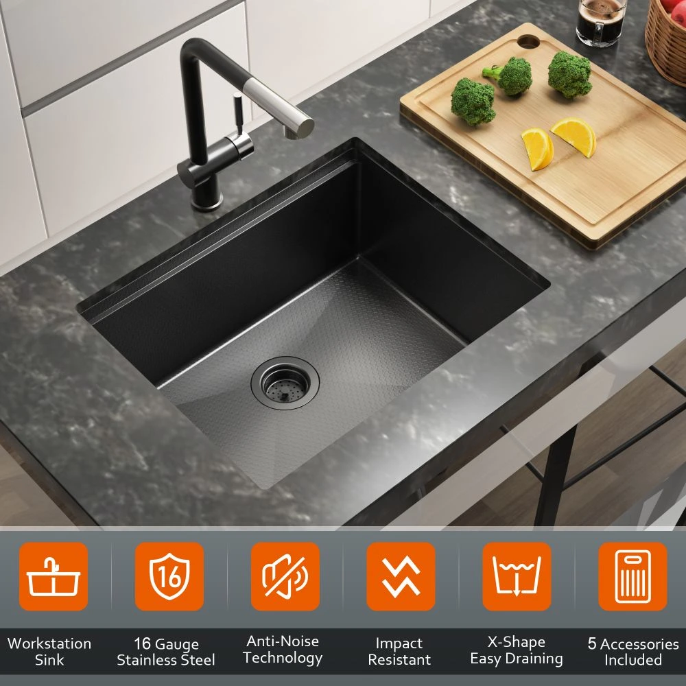 Buy Kore Multipurpose Kitchen Sink With Towel Bar