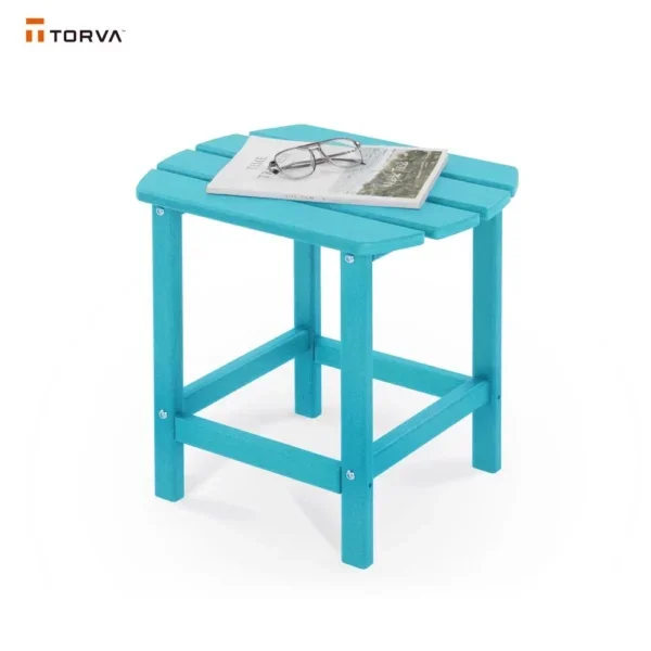 TORVA HDPE Side Table Turquoise